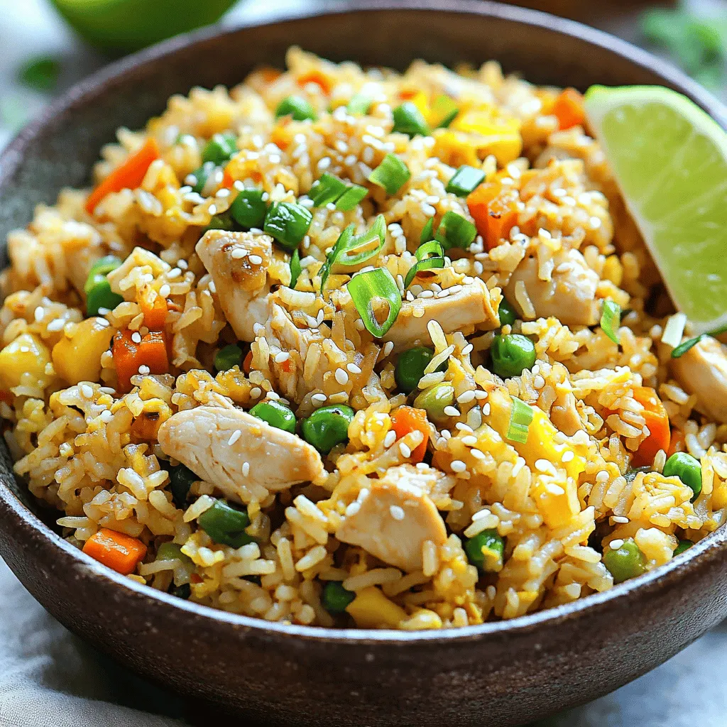 Easy Chicken Fried Rice Simple and Tasty Meal