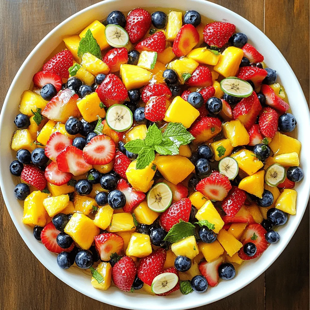 Honey Lime Fruit Salad Fresh and Flavorful Delight