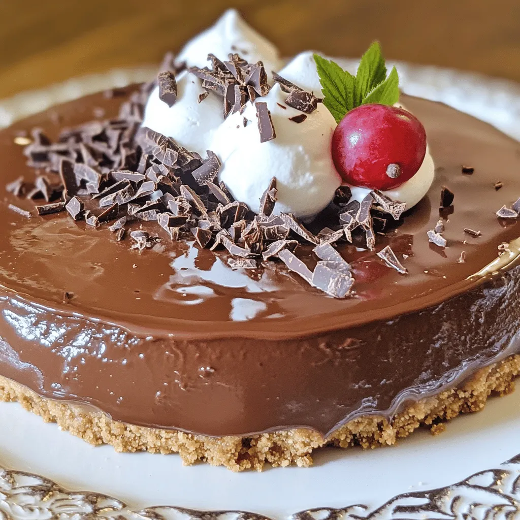 No-Bake Chocolate Cheesecake Irresistible Dessert Delight