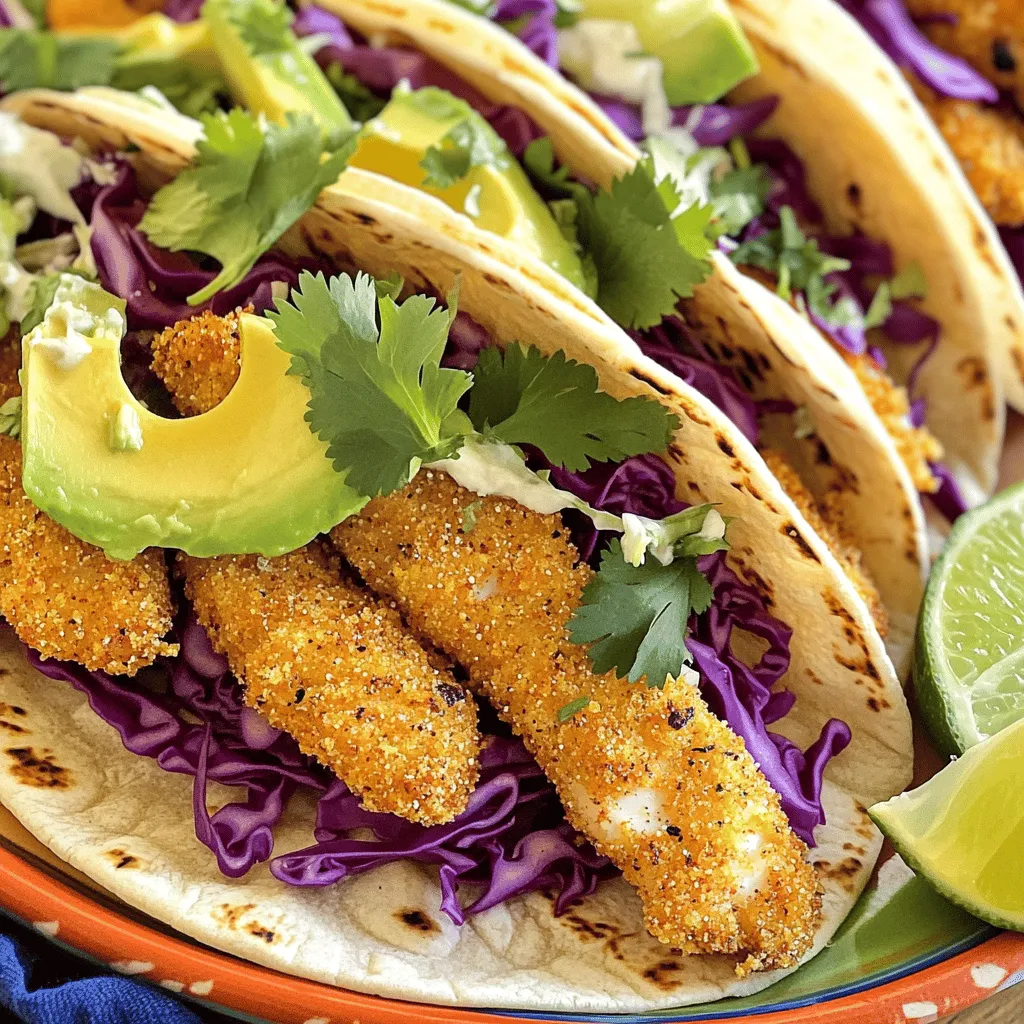 Crispy Fish Tacos Quick and Easy Weeknight Meal