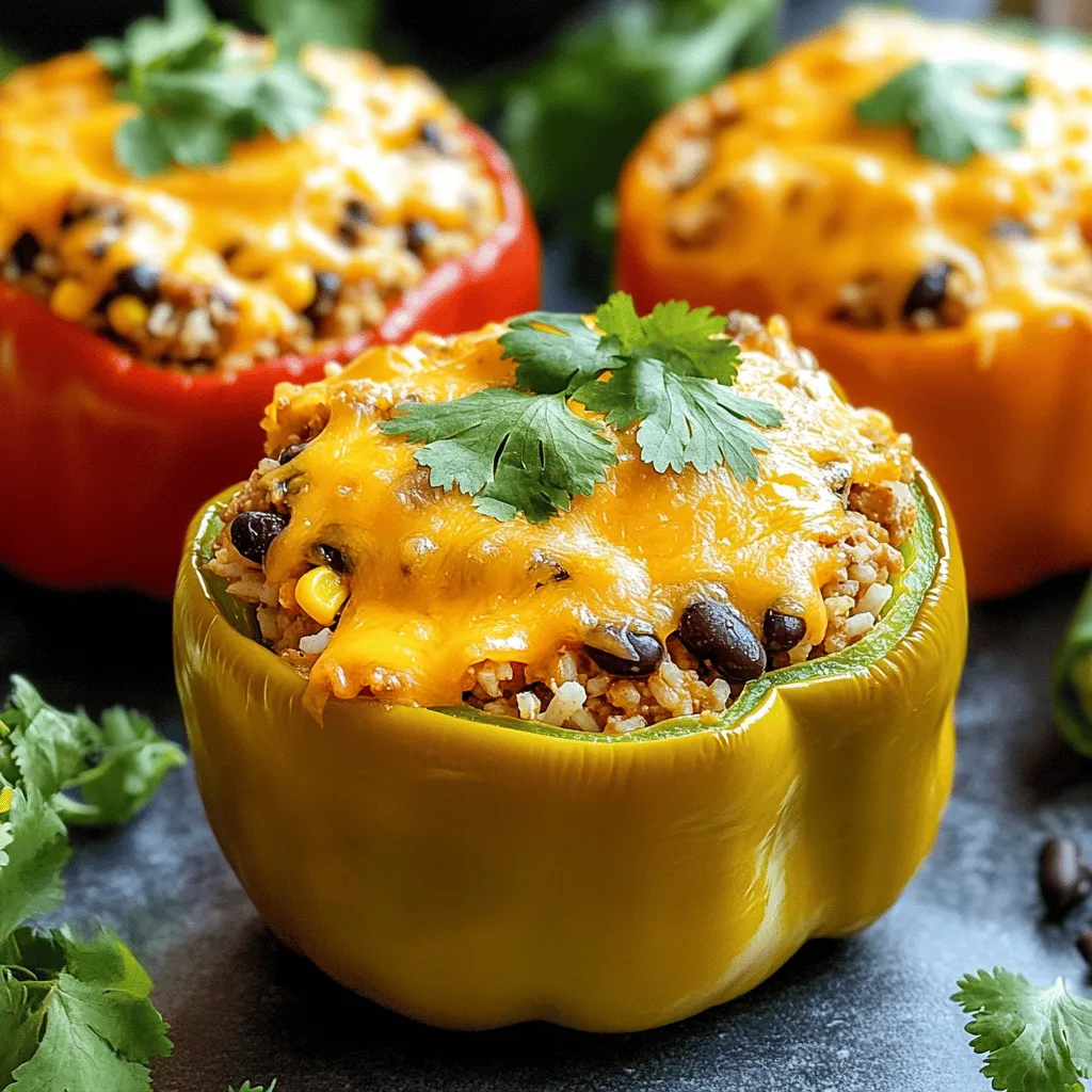 Taco Stuffed Bell Peppers Flavorful and Easy Recipe