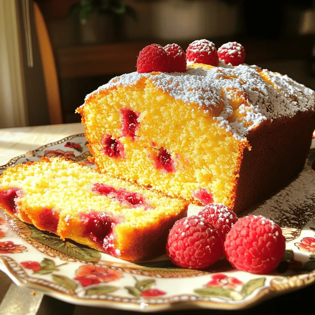 Easy Lemon Raspberry Loaf Simple and Tasty Recipe