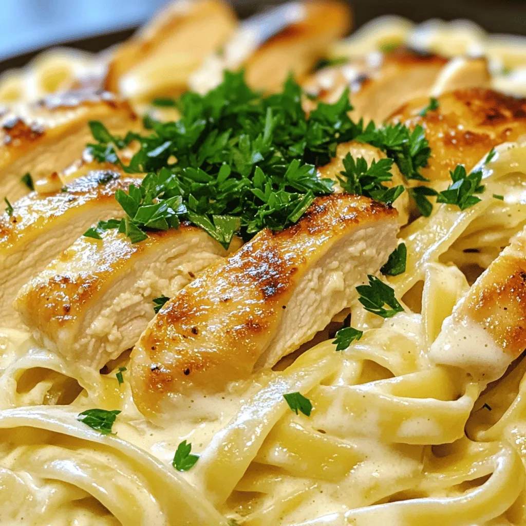 Creamy Chicken Alfredo Easy Dinner Recipe Tonight