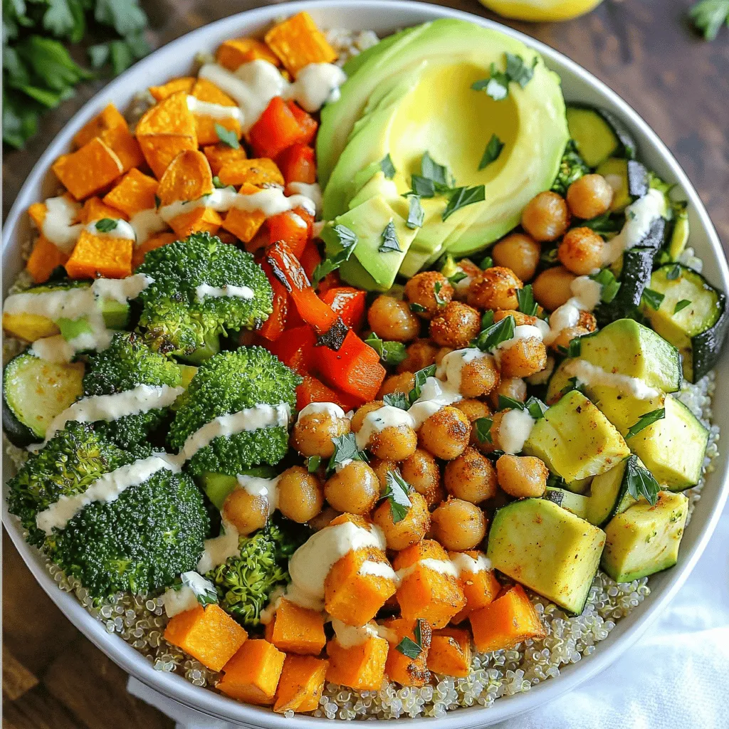 Roasted Veggie Buddha Bowls Flavorful and Healthy Meal
