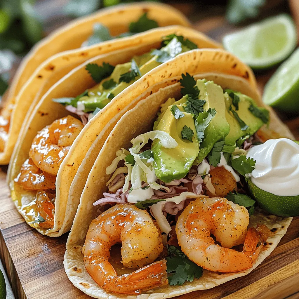 Spicy Garlic Shrimp Tacos Flavorful and Easy Meal