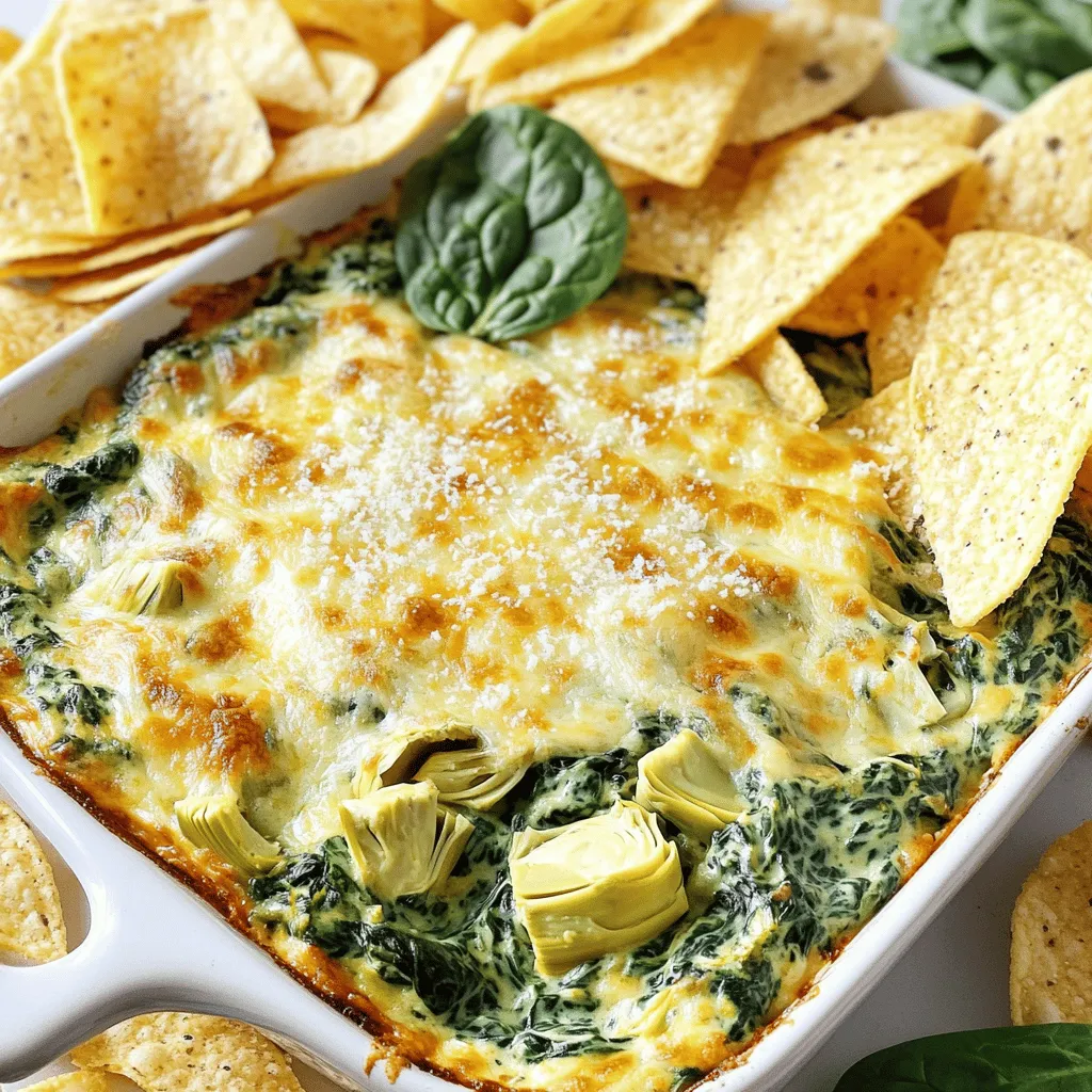 Spinach Artichoke Dip Flavorful Party Delight