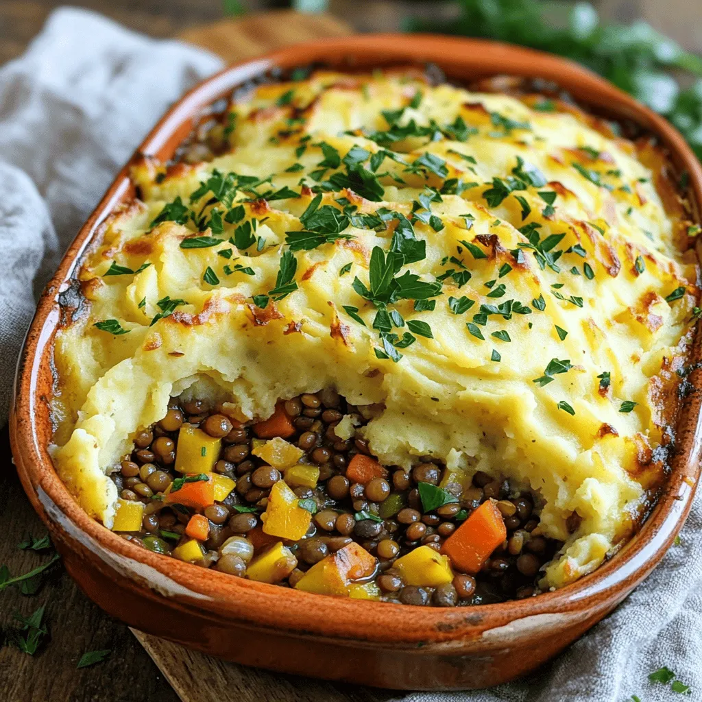Vegan Lentil Shepherd’s Pie Hearty Comfort Meal
