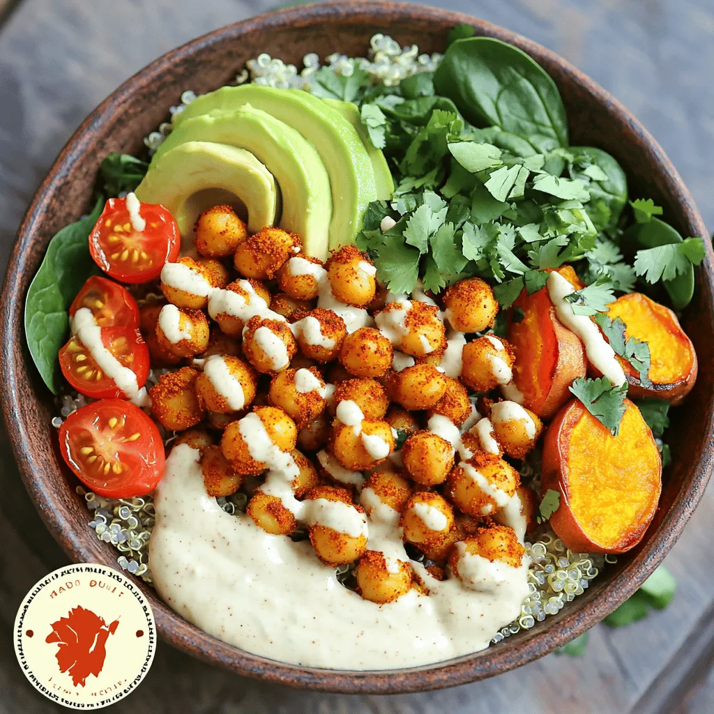 Spicy Chickpea Buddha Bowl Healthy and Flavorful Meal