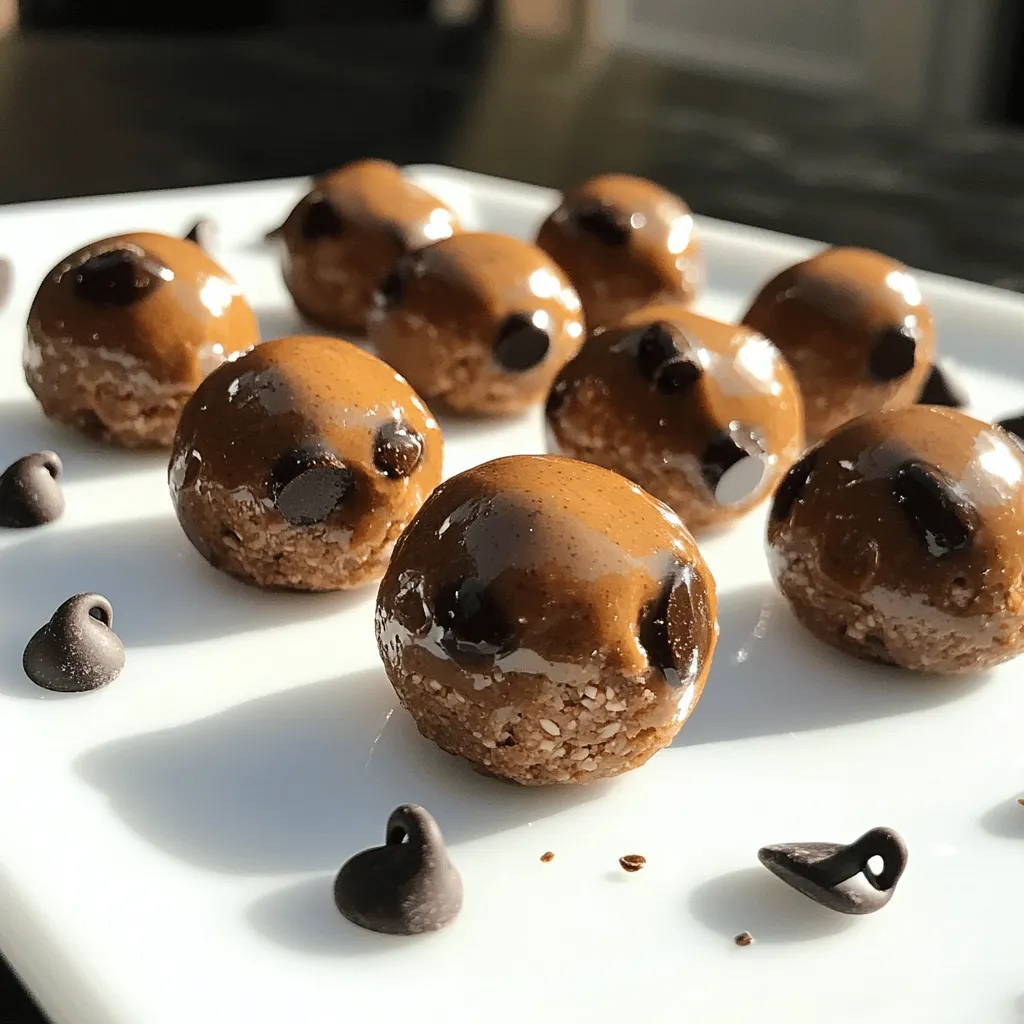 Peanut Butter Chocolate Protein Bites Quick Treat Recipe