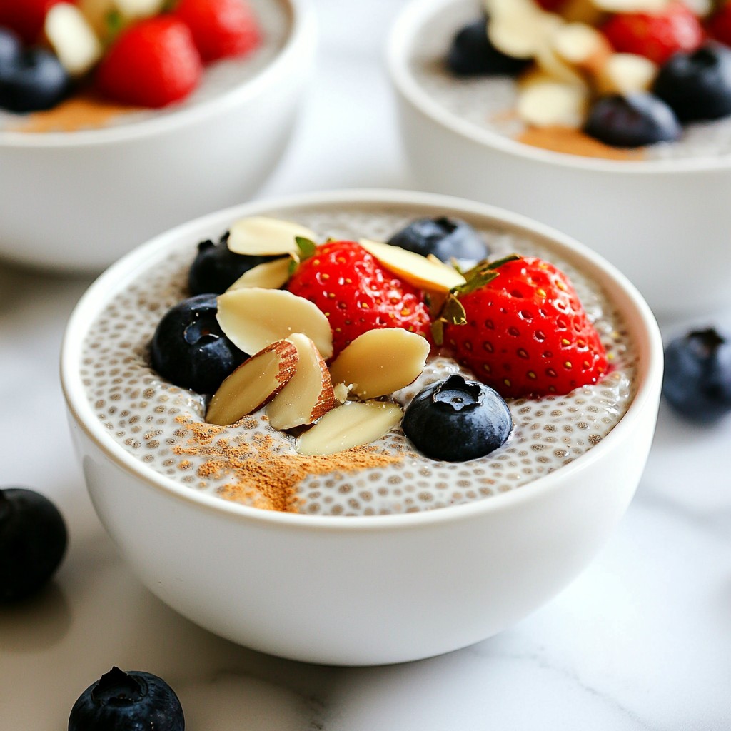 Vanilla Almond Chia Pudding Simple and Tasty Delight