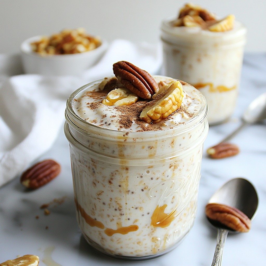 Cinnamon Roll Overnight Oats Flavorful and Simple Recipe