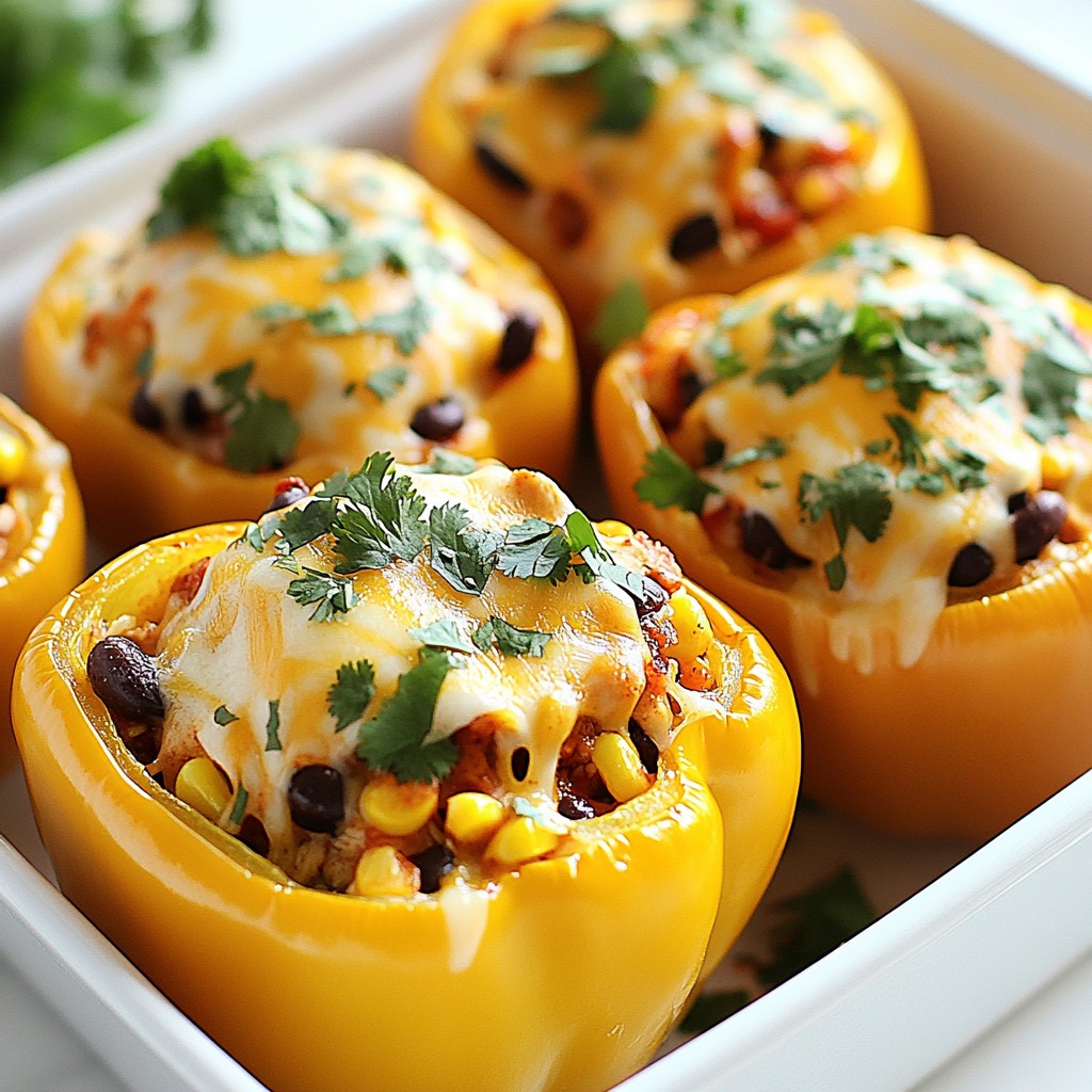 Chicken Fajita Stuffed Peppers Flavorful and Easy Meal
