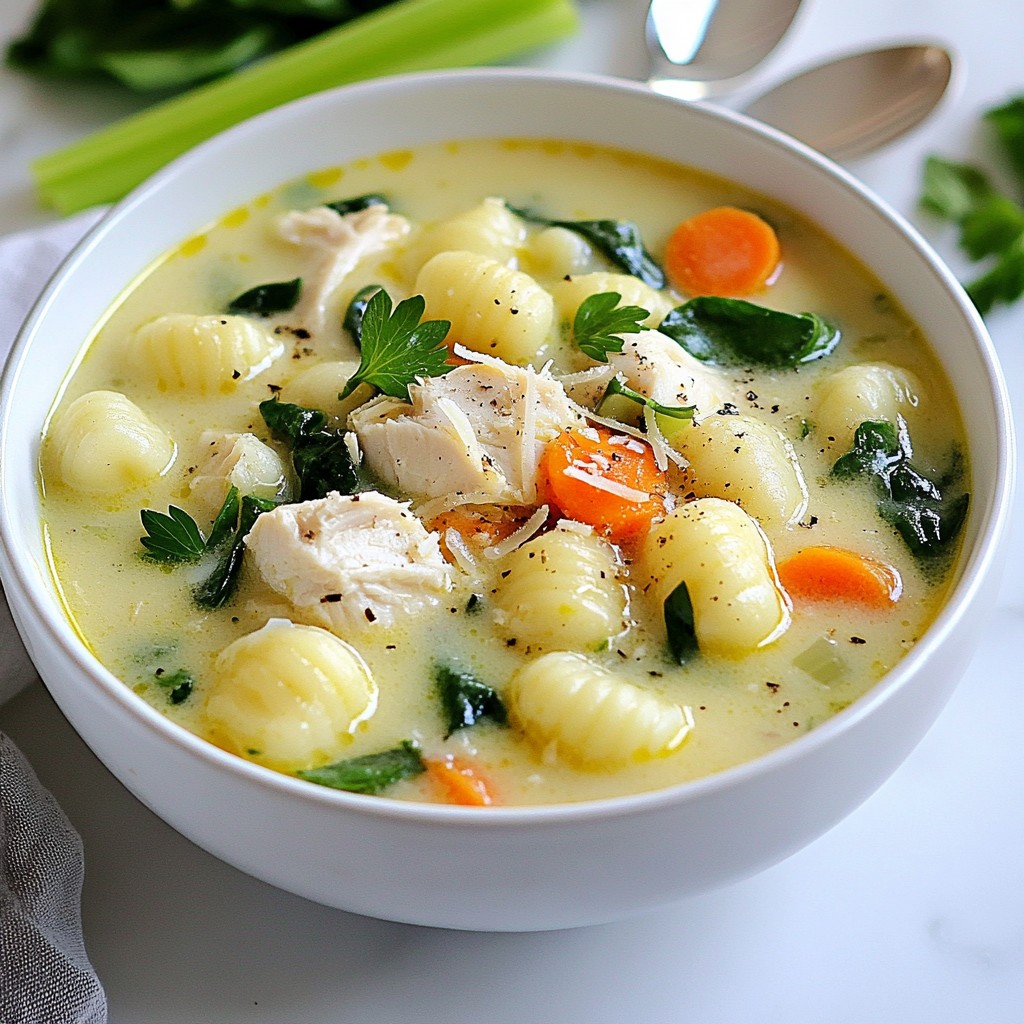 Creamy Chicken Gnocchi Soup Simple Comfort Food