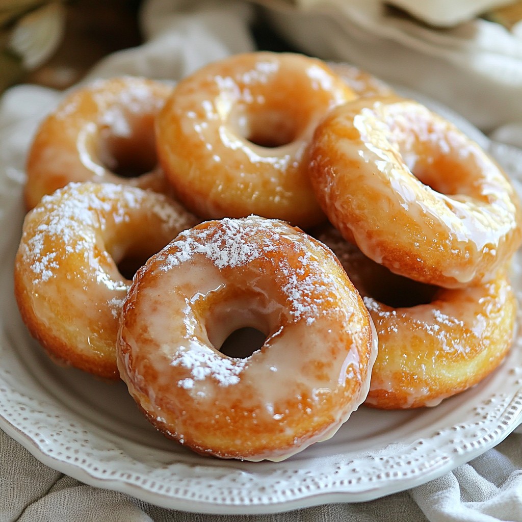 Apple Cider Glazed Donuts Delightful Homemade Treat