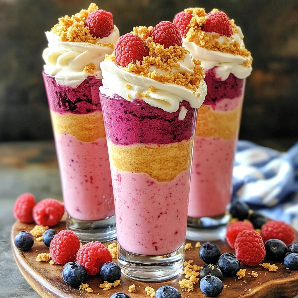 Triple Berry Cheesecake Smoothie Healthy and Simple Treat