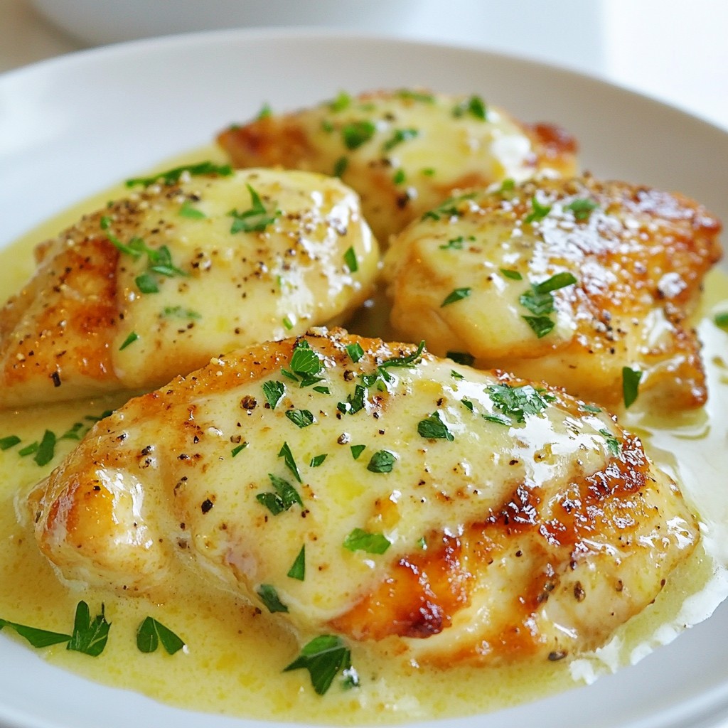 Creamy Garlic Parmesan Chicken Savory Dinner Delight