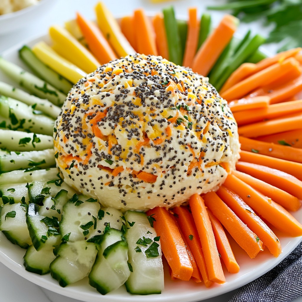 Everything Bagel Cheese Ball Tasty Dip Recipe