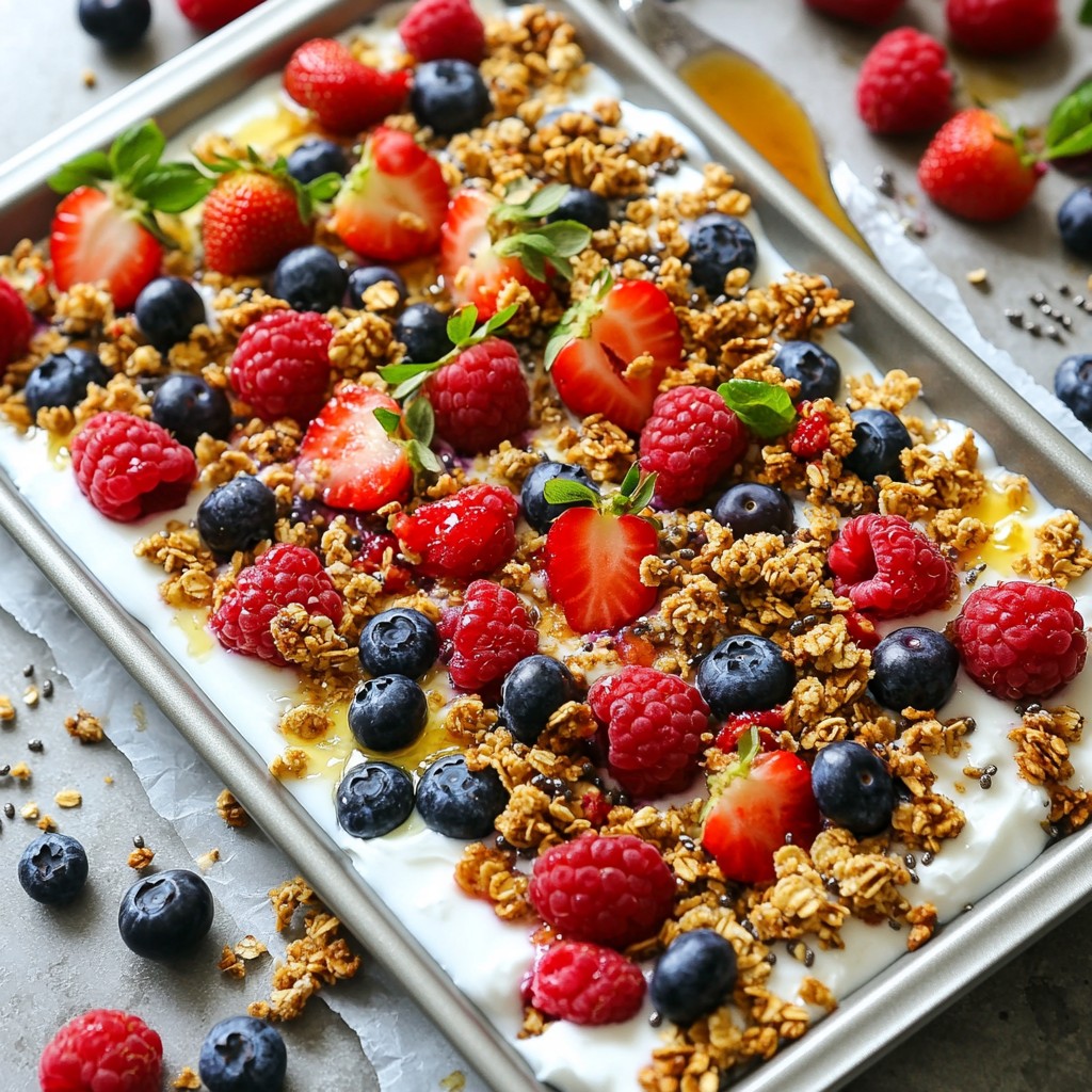 Greek Yogurt Berry Bark Tasty and Simple Treat