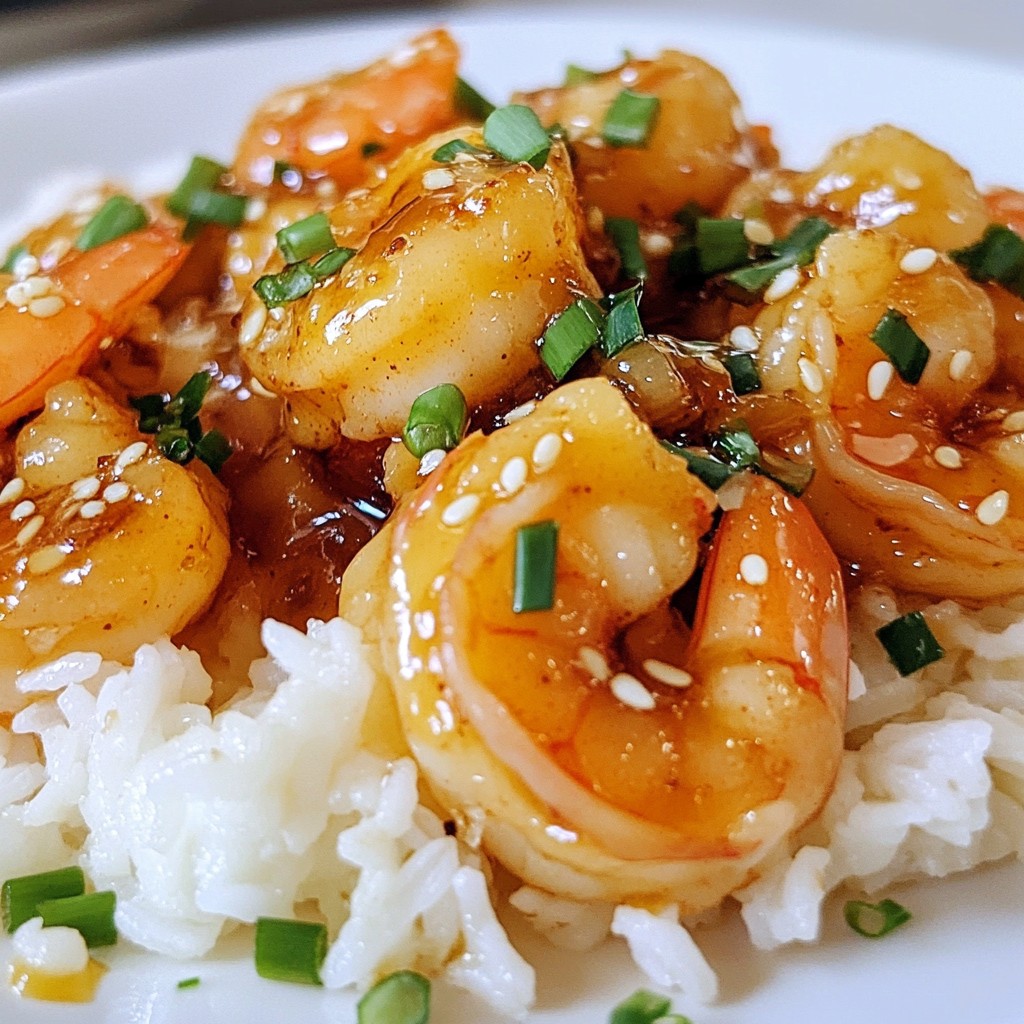 Spicy Honey Garlic Shrimp Quick and Flavorful Dish