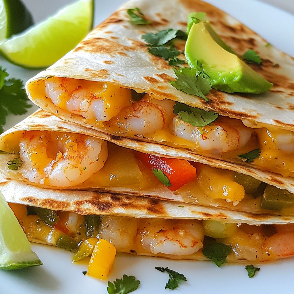 Spicy Cajun Shrimp Quesadillas Easy and Flavorful Meal