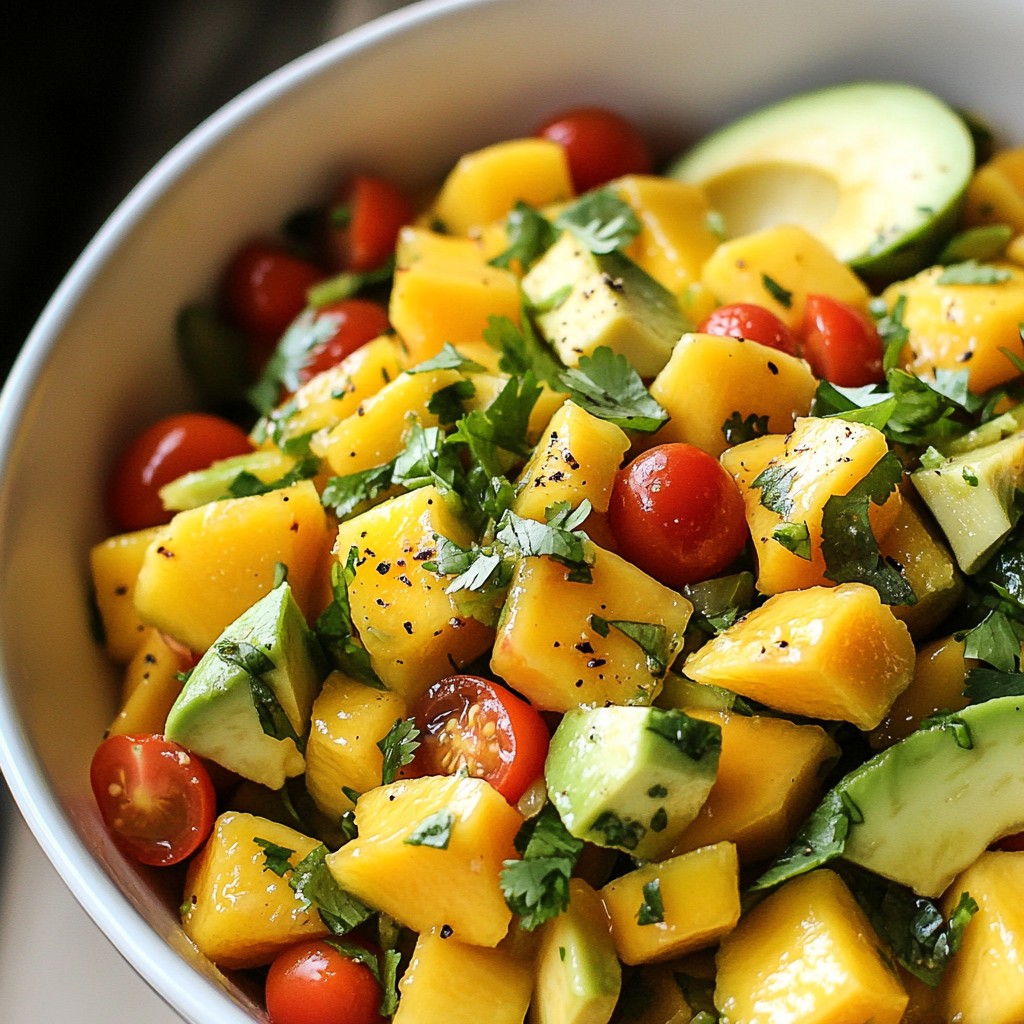 Spicy Serrano Mango Salsa Quick and Flavorful Recipe