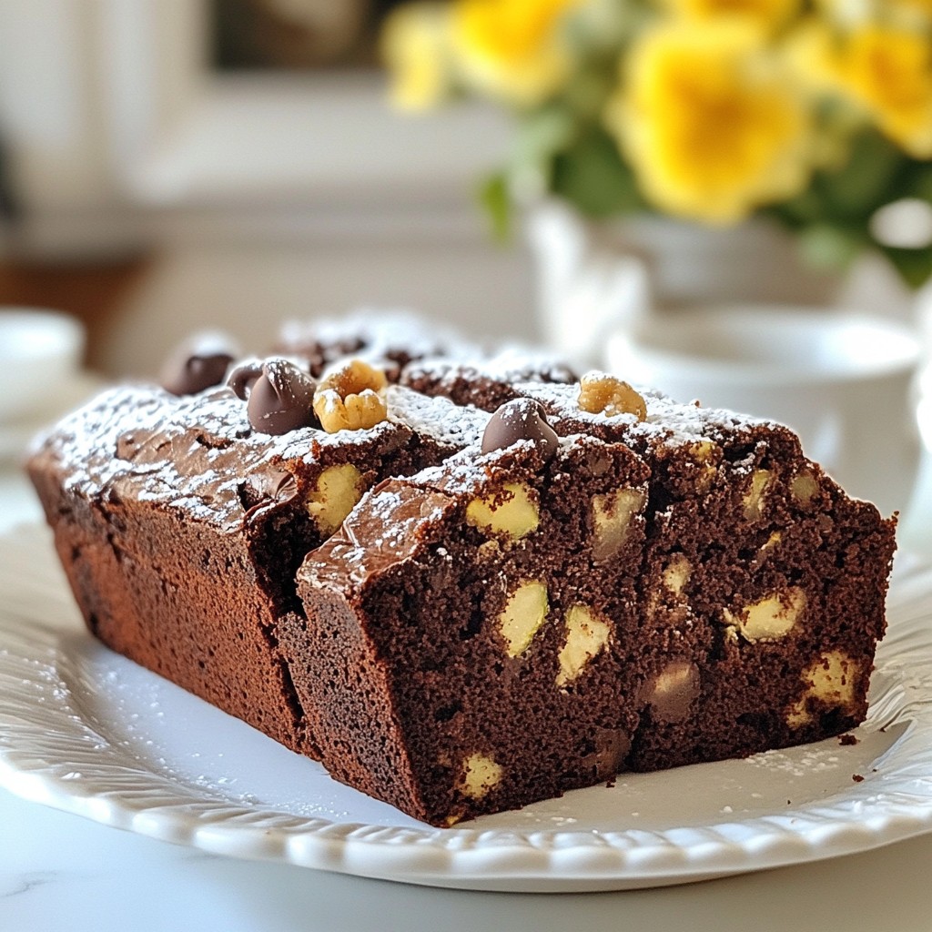 Chocolate Chip Zucchini Bread Tasty and Moist Recipe