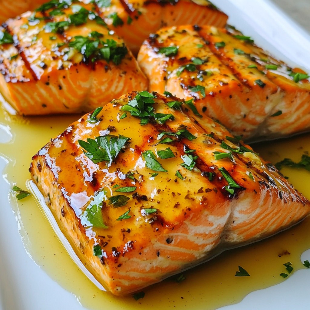 Honey Garlic Grilled Salmon Simple and Savory Meal