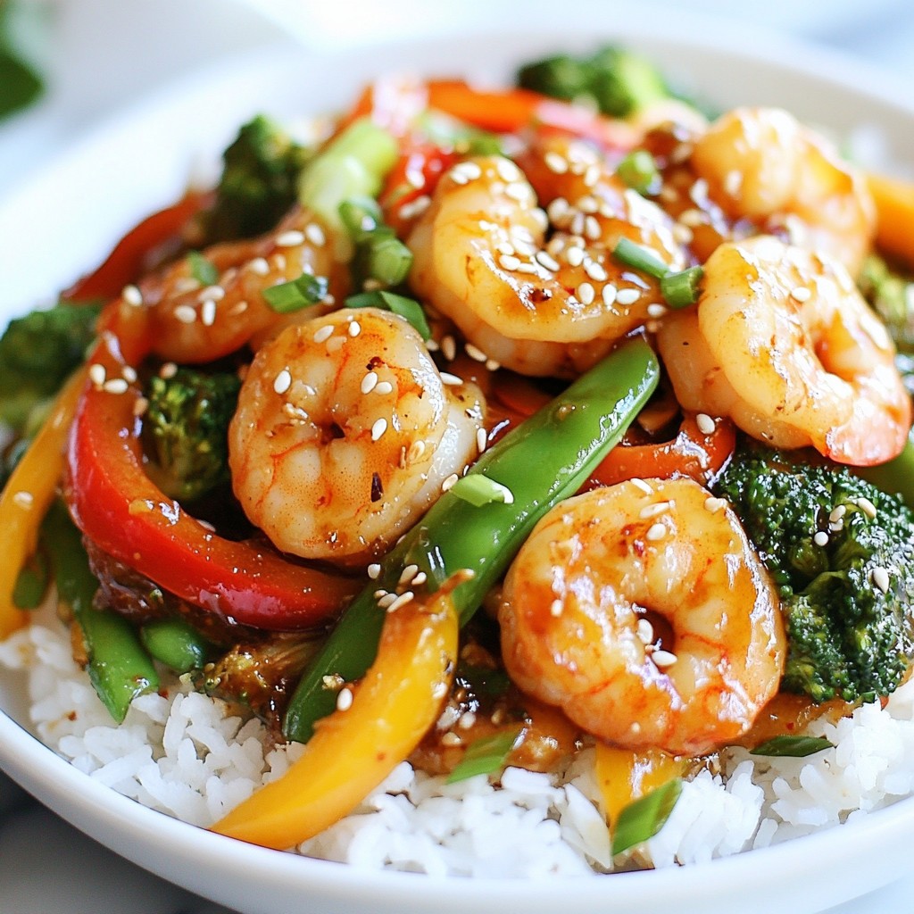 Teriyaki Shrimp Stir Fry Flavorful and Quick Meal