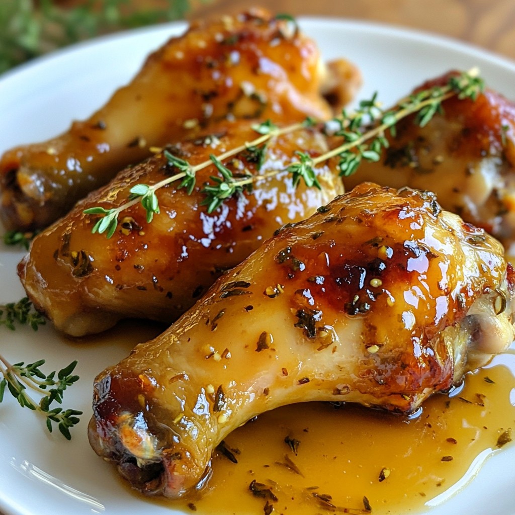 Maple Dijon Chicken Drumsticks Flavorful and Easy Recipe