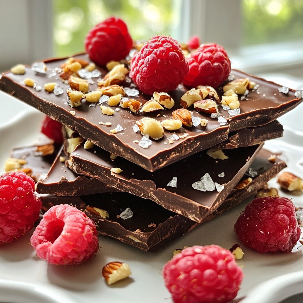 Dark Chocolate Raspberry Bark Delightful and Easy Recipe