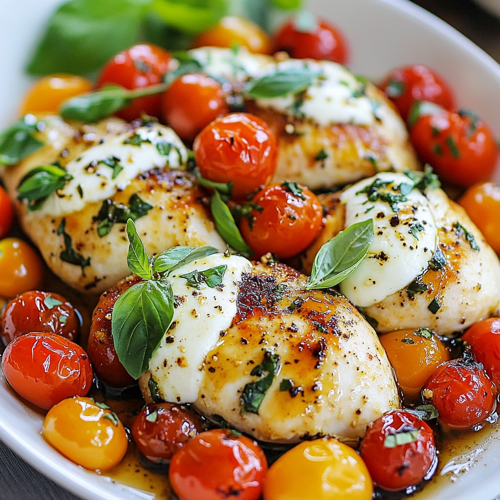 Savory One-Pan Tomato Basil Chicken Breasts Delight
