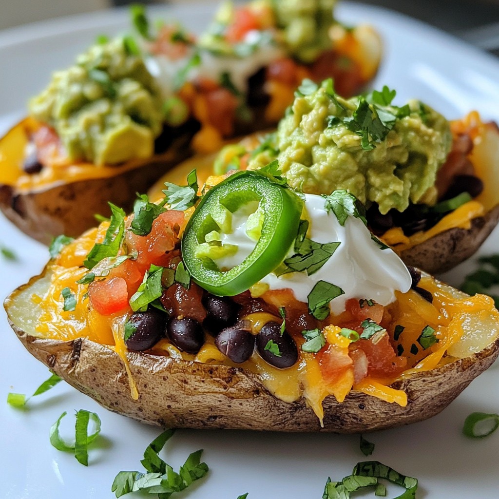 Loaded Nacho Potato Skins Flavorful Party Pleaser
