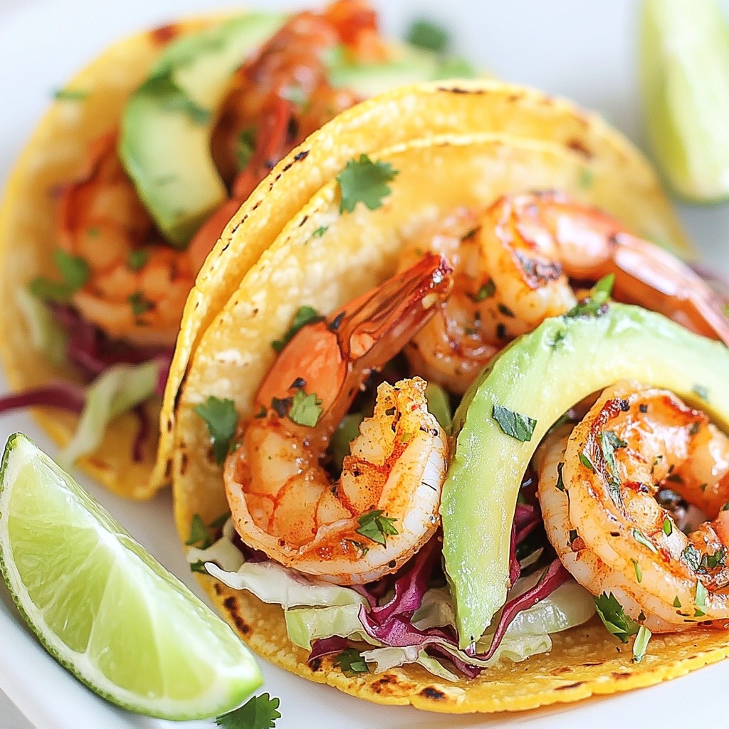 Spicy Garlic Shrimp Tacos Tasty and Quick Delight