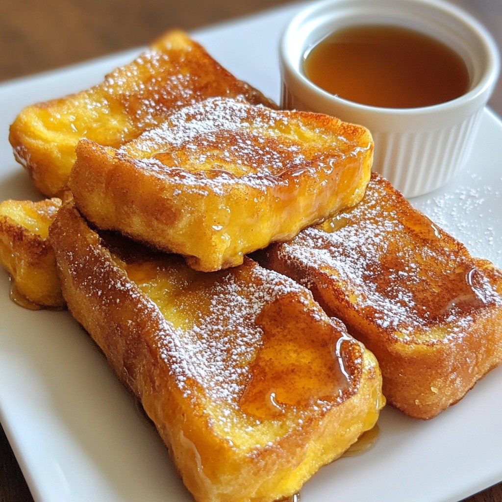 Cinnamon Roll French Toast Sticks Easy and Tasty Treat