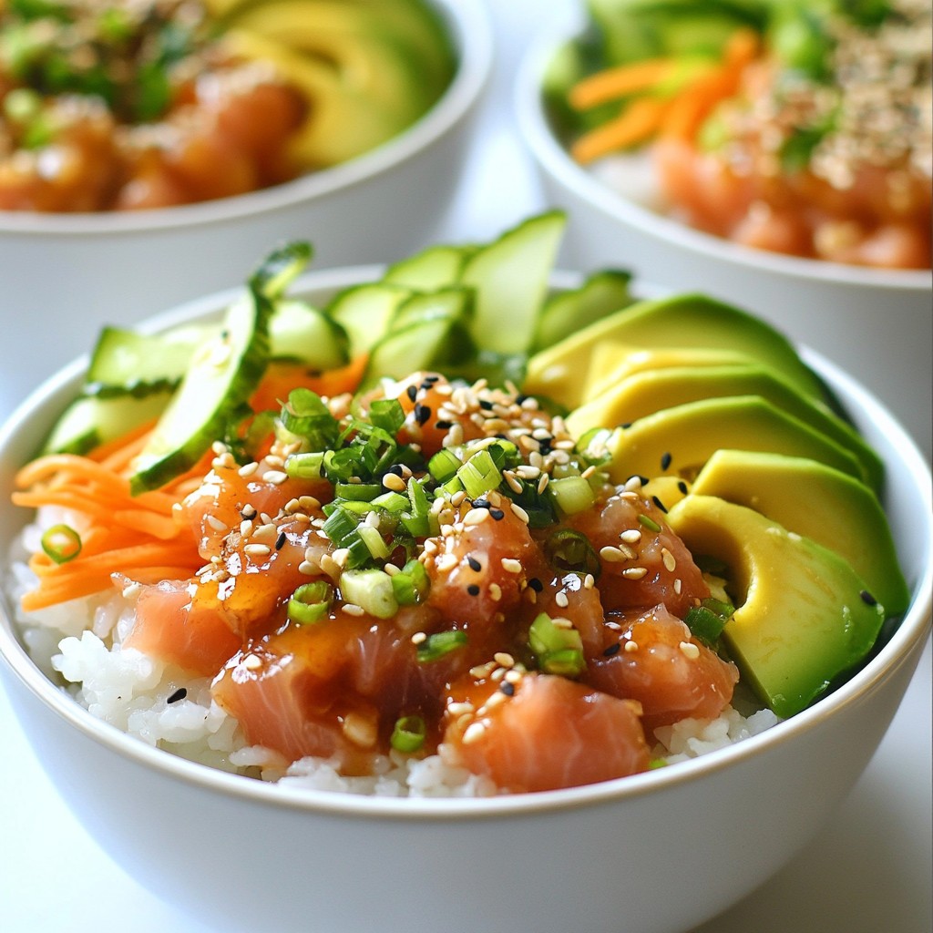 Spicy Tuna Sushi Bowls Flavorful and Simple Recipe