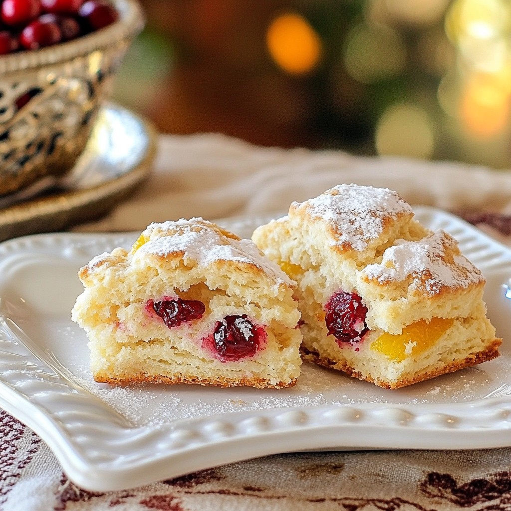 Cranberry Orange Scones Tasty and Simple Recipe