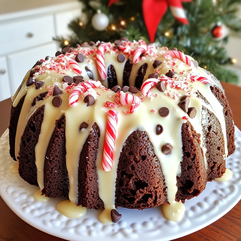 Chocolate Peppermint Bundt Cake Delightful Treat Recipe