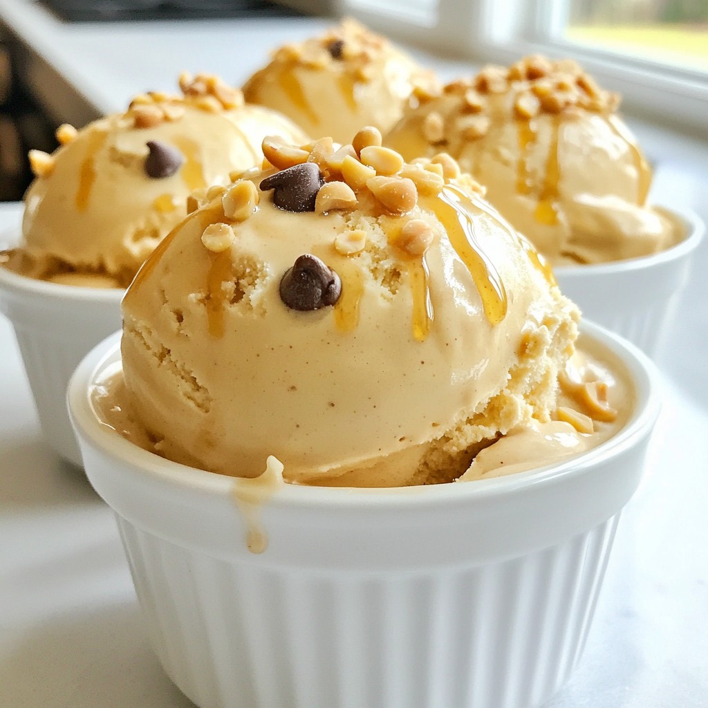 Peanut Butter Banana Ice Cream Simple and Creamy Delight
