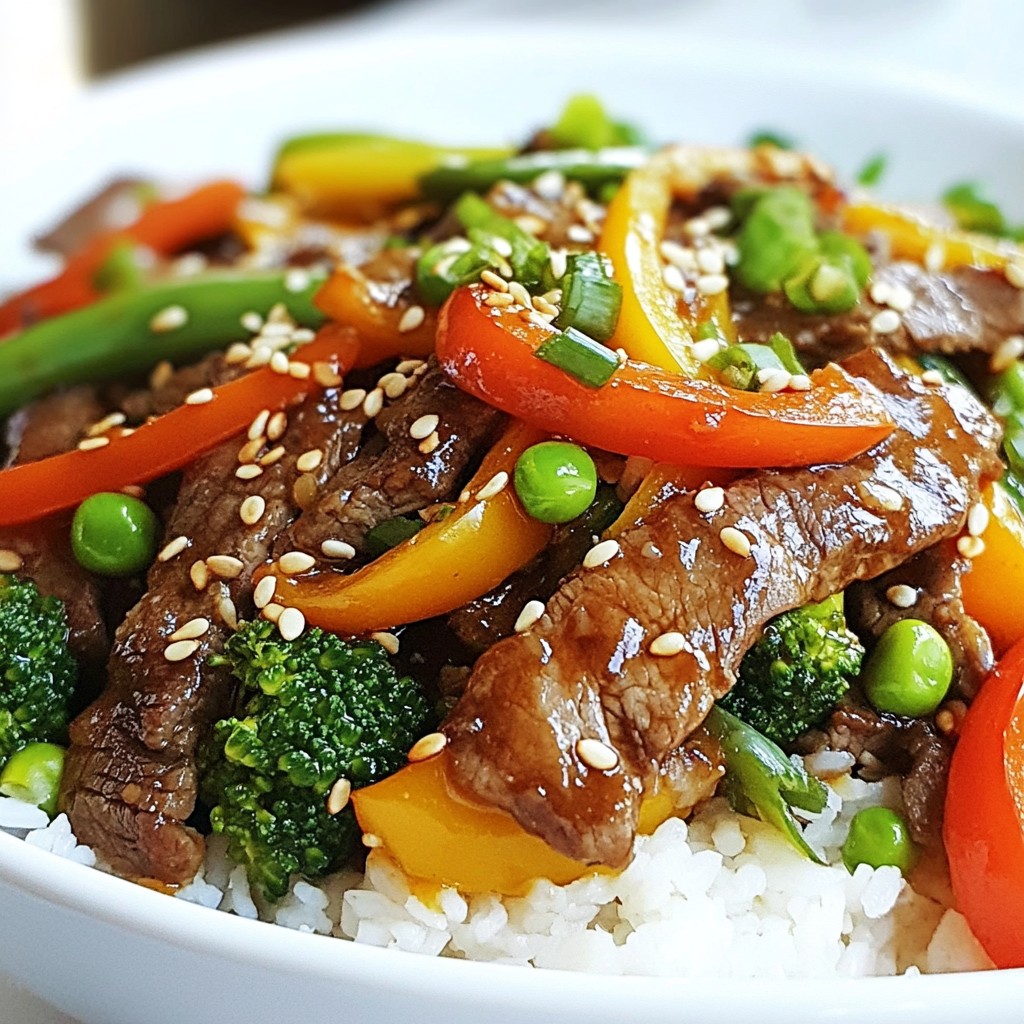 Teriyaki Beef Stir Fry Delicious Flavorful Meal