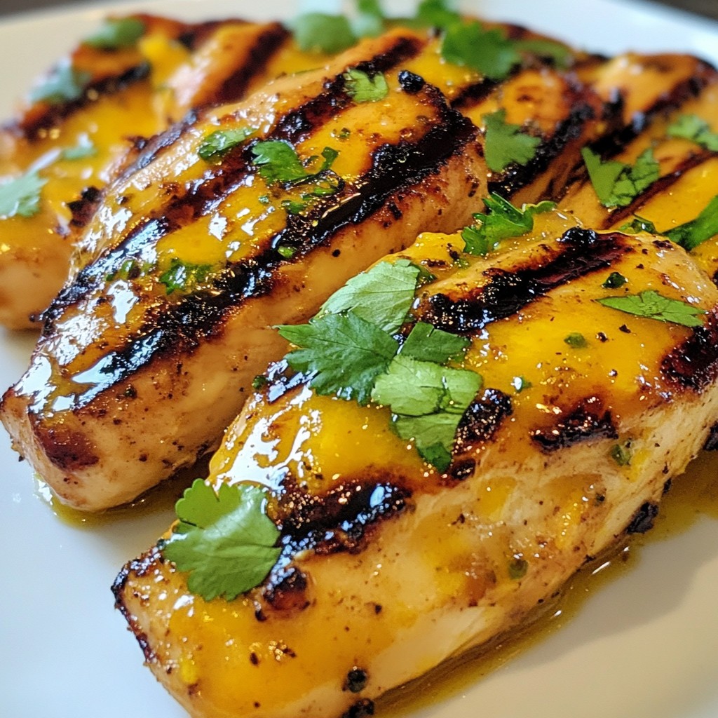 Mango Lime Grilled Chicken Flavorful Summer Delight
