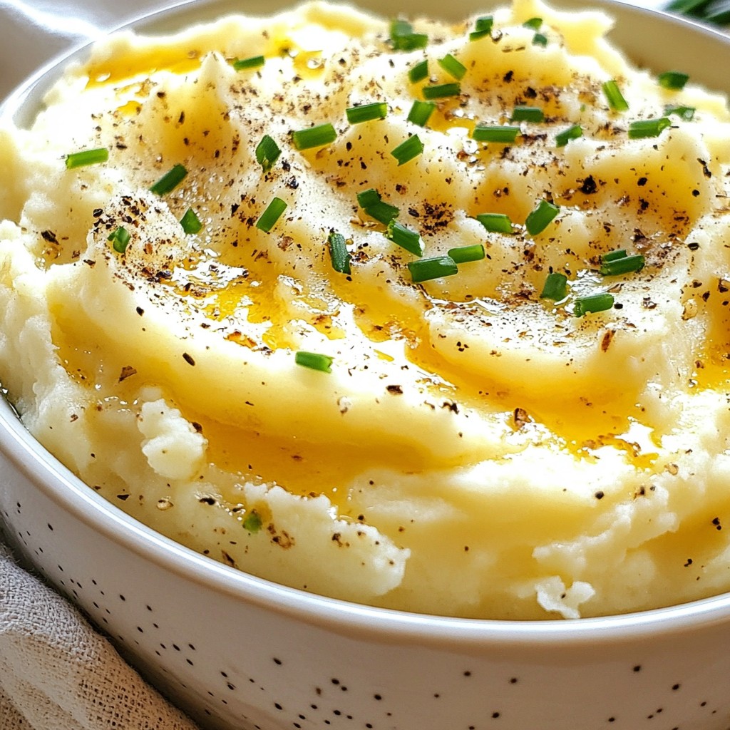 Roasted Garlic Mashed Potatoes Creamy and Flavorful
