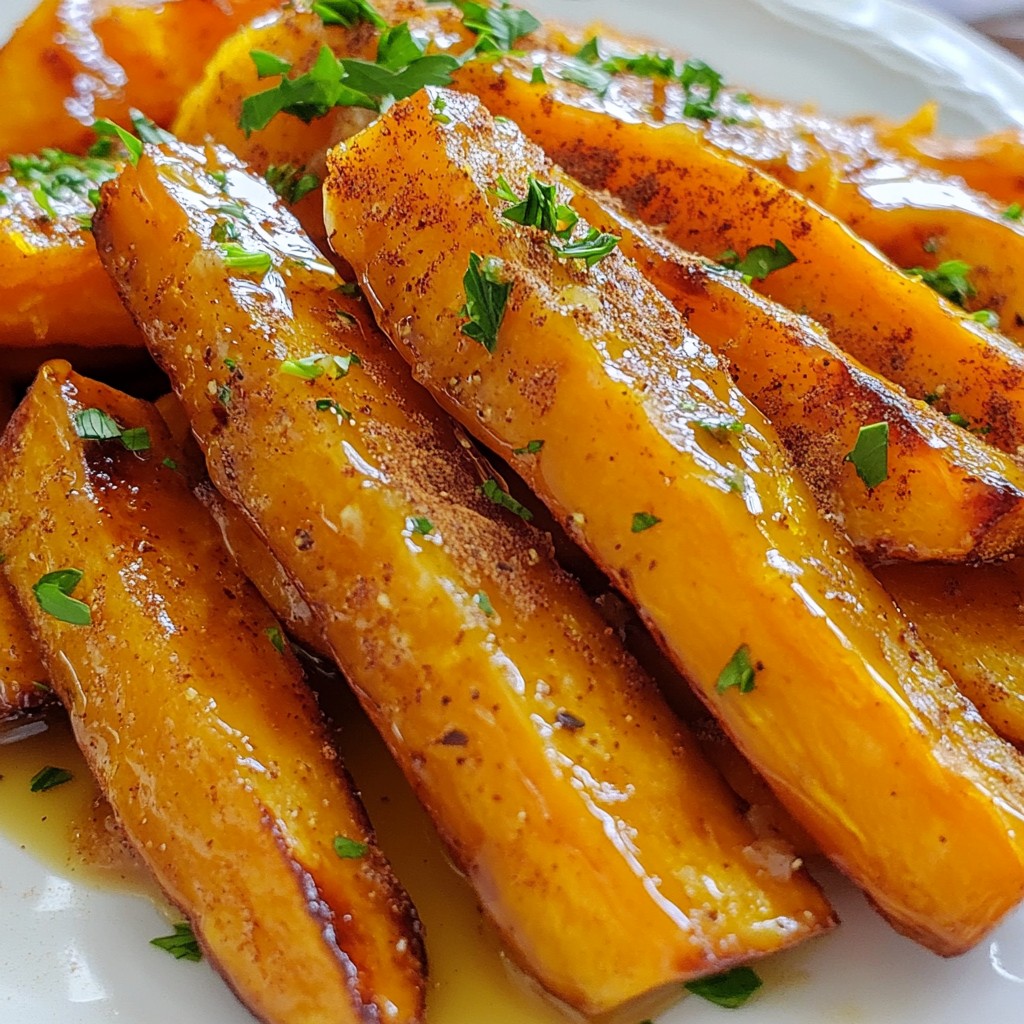 Maple Glazed Sweet Potato Fries Tasty and Simple Recipe