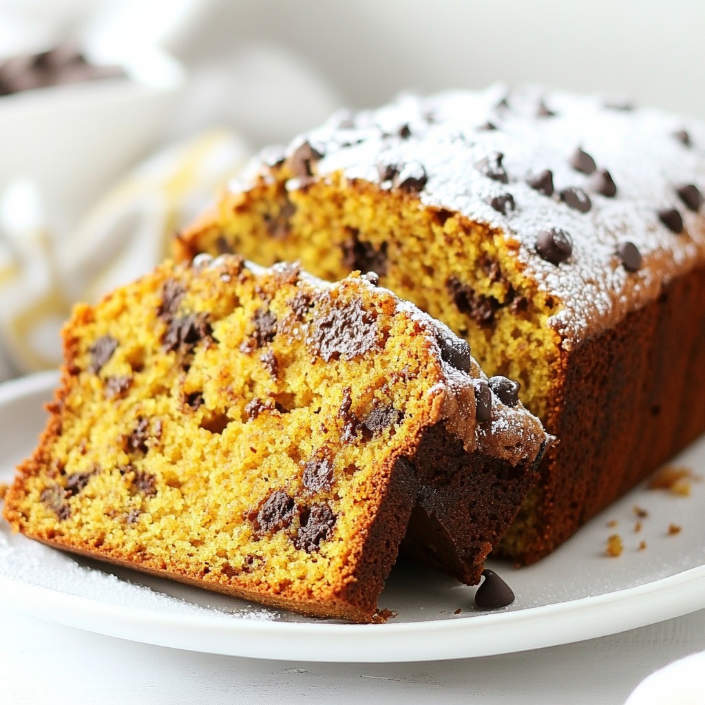 Chocolate Chip Pumpkin Bread Irresistible Fall Treat
