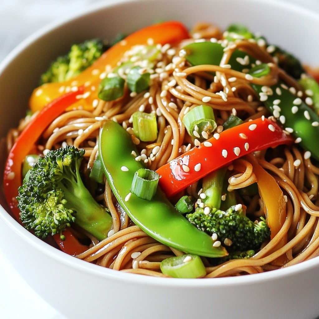Savory Sesame Teriyaki Noodle Bowls Recipe Guide