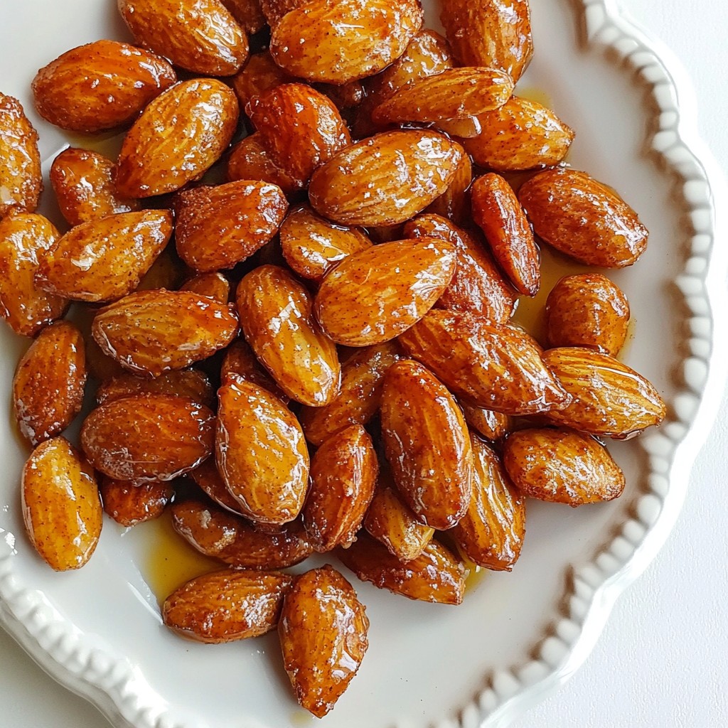Maple Cinnamon Roasted Almonds Nutty and Sweet Snack