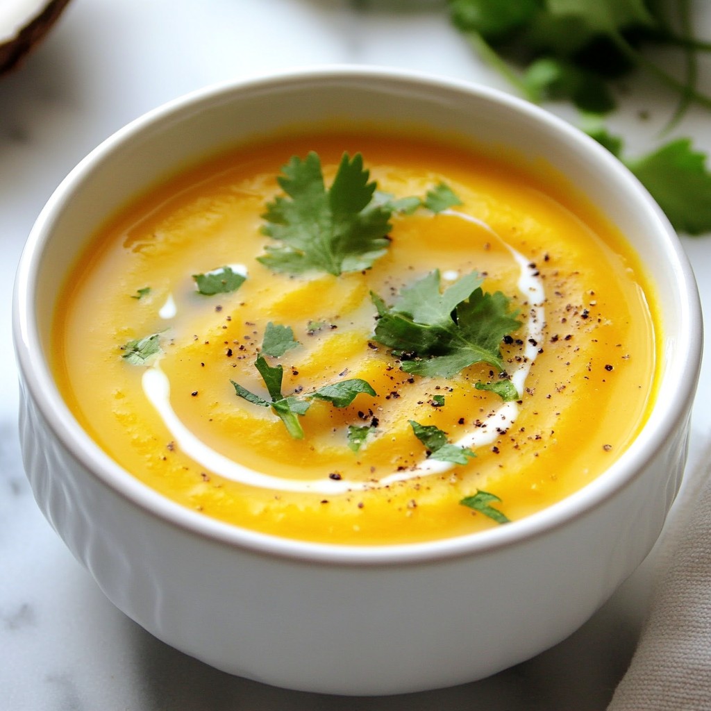 Roasted Butternut Squash Soup Simple and Creamy Delight