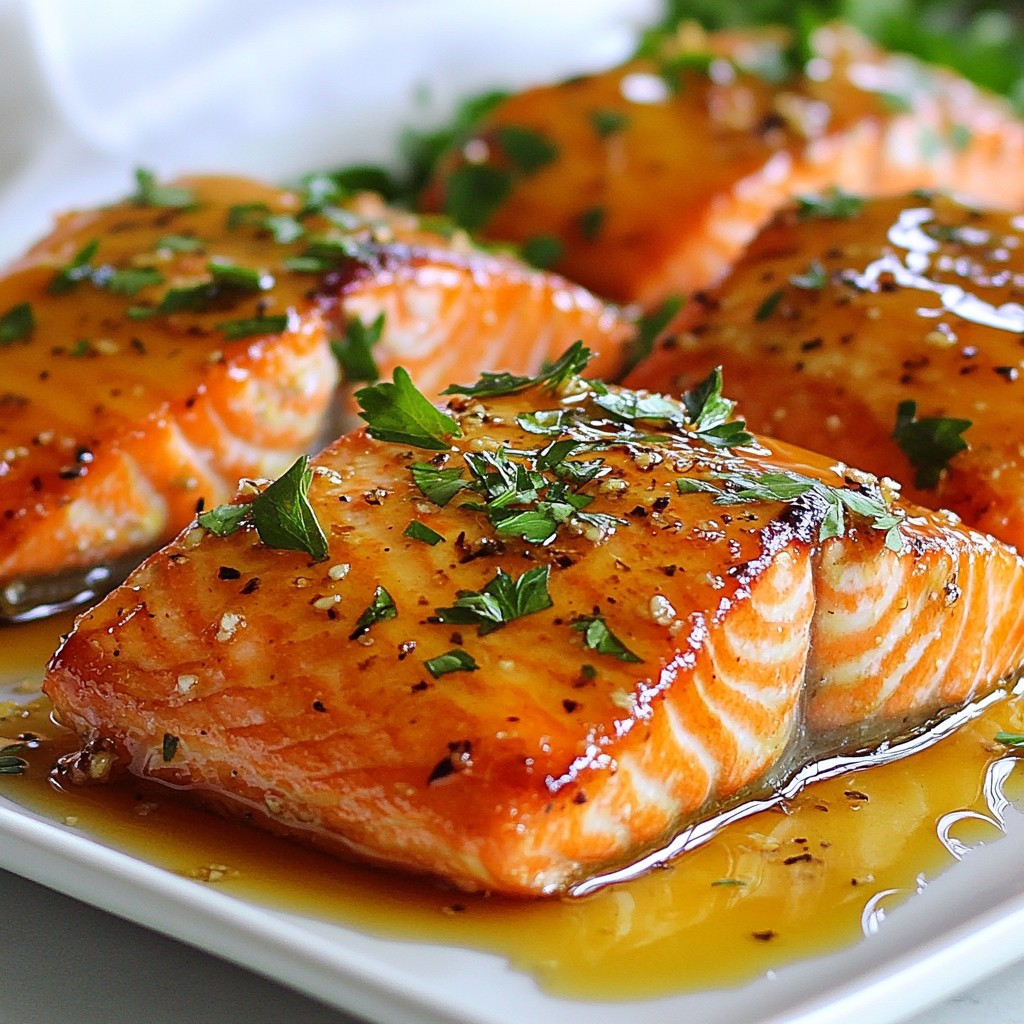 Honey Garlic Glazed Salmon Rich Flavors in Every Bite