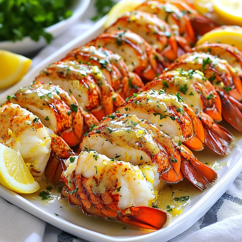 Garlic Butter Lobster Tails Flavorful and Easy Recipe