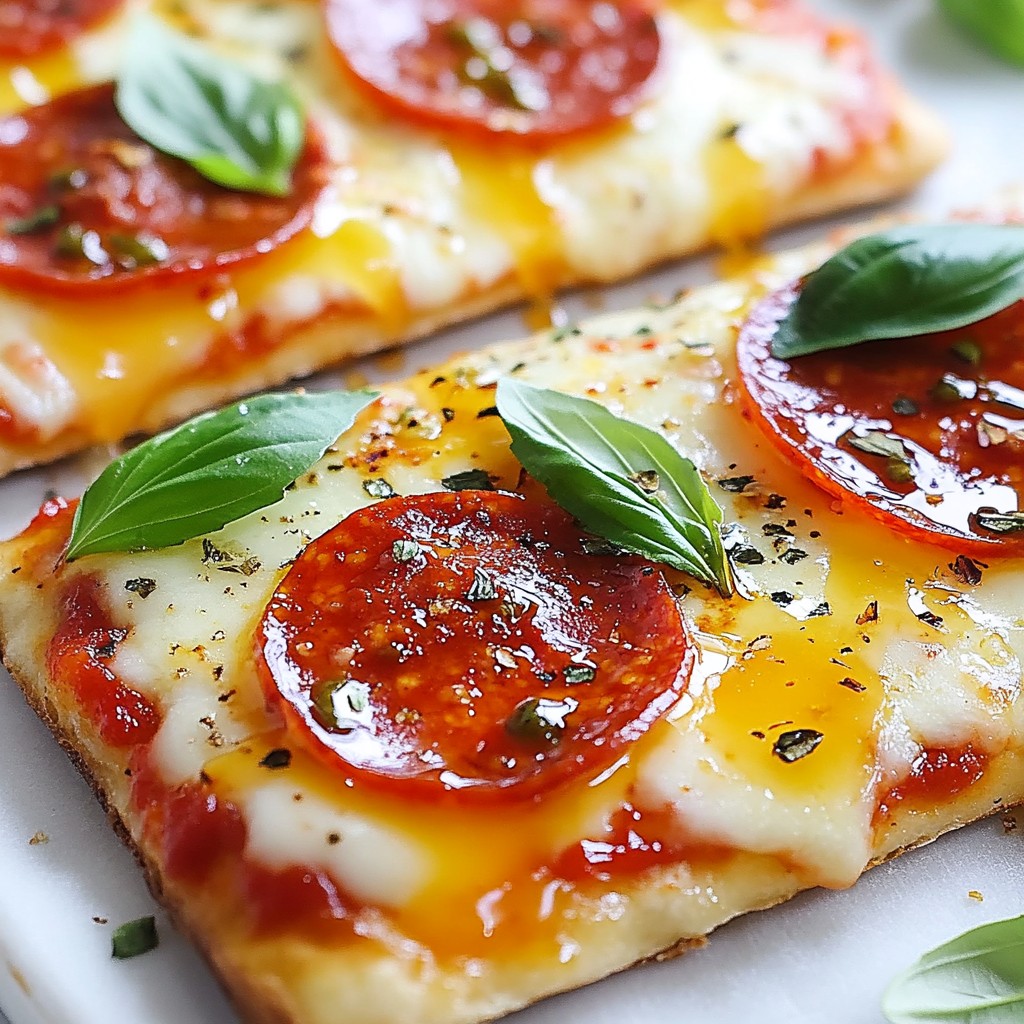 Hot Honey Pepperoni Flatbread Flavor-Packed Recipe