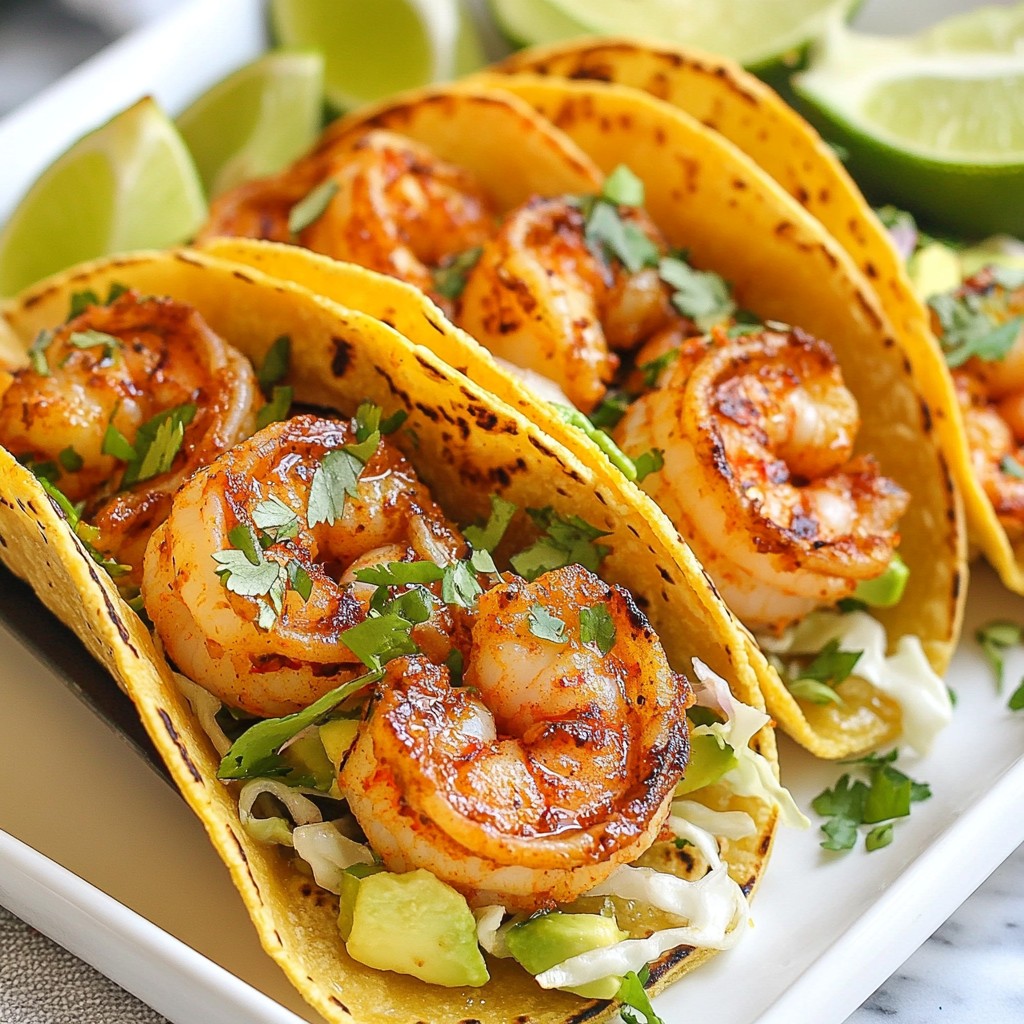 Spicy Garlic Shrimp Tacos Flavorful and Easy Recipe